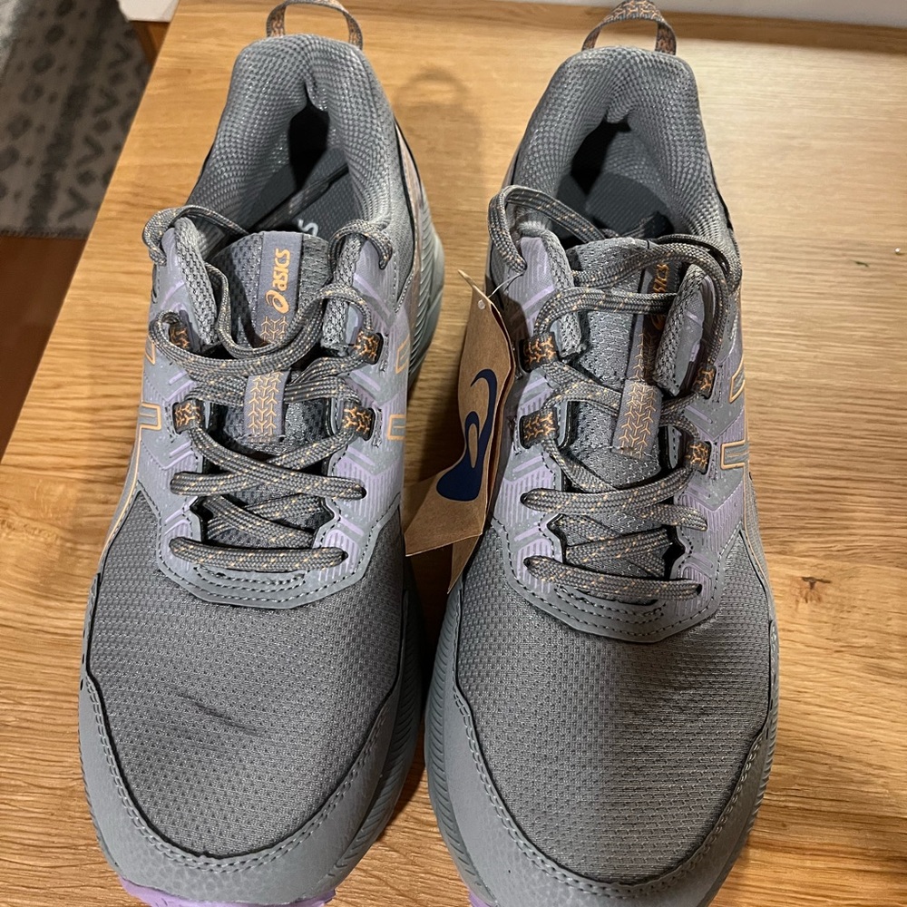 Asics Gray Athletic Shoes